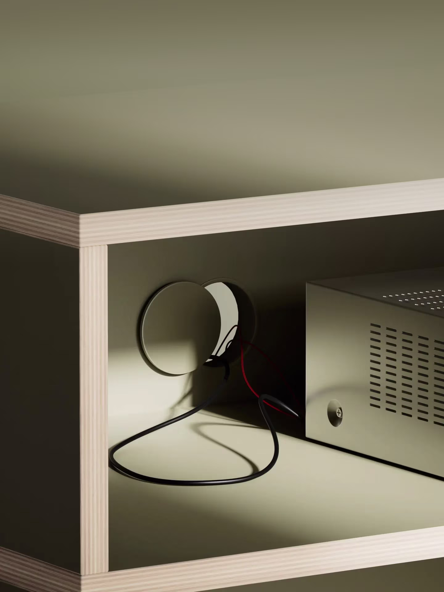 No more cable spaghetti