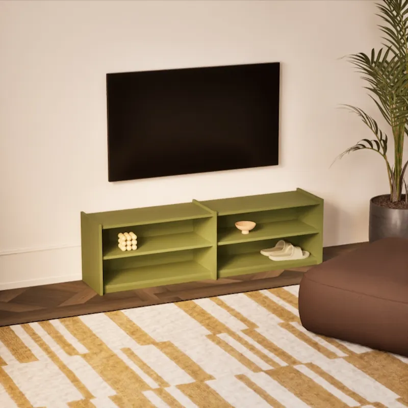 Tv Stand in Green