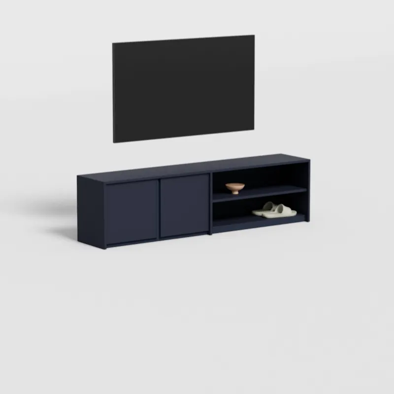 Tv Stand in Midnight Blue
